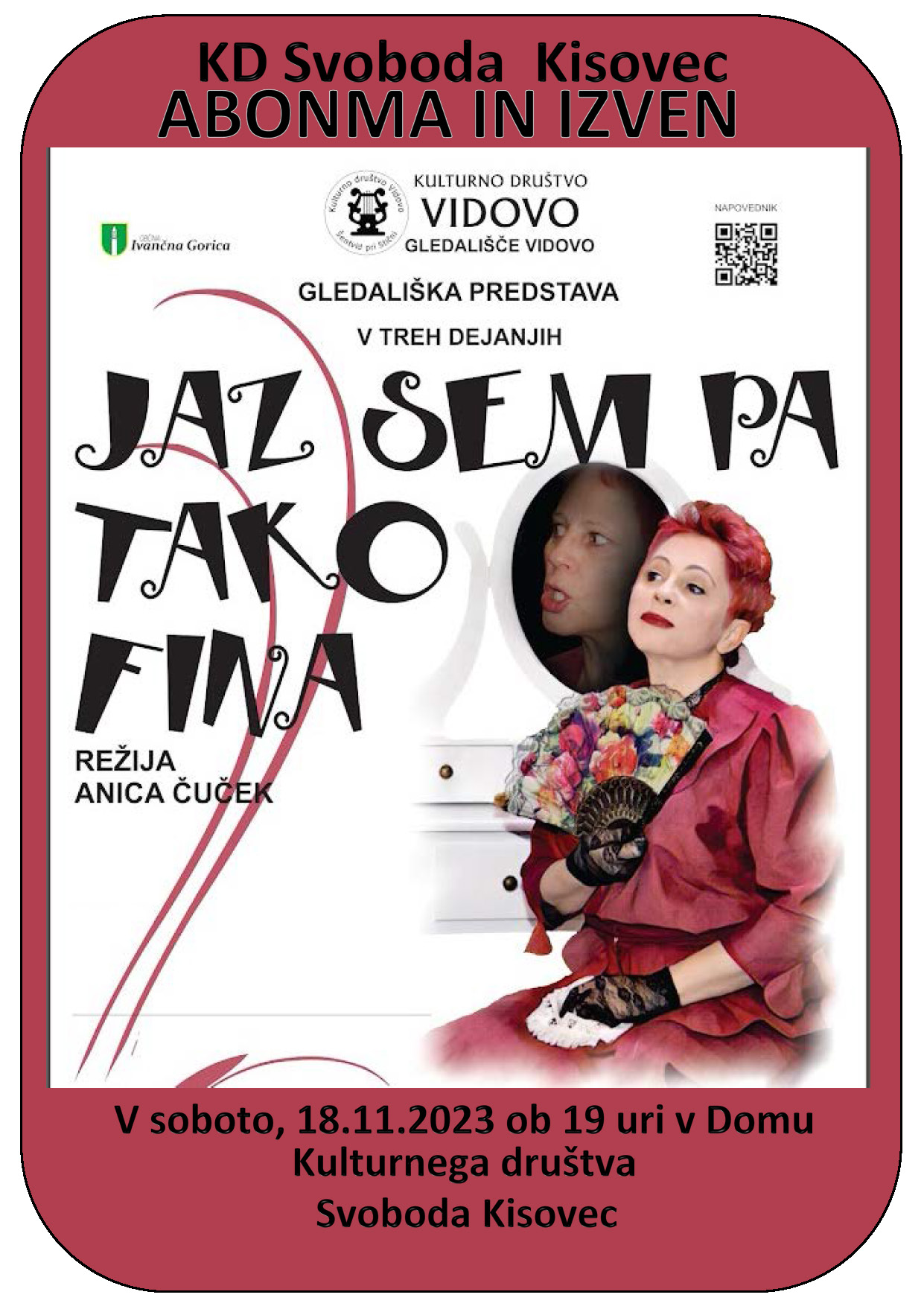 Jaz sem pa tako fina